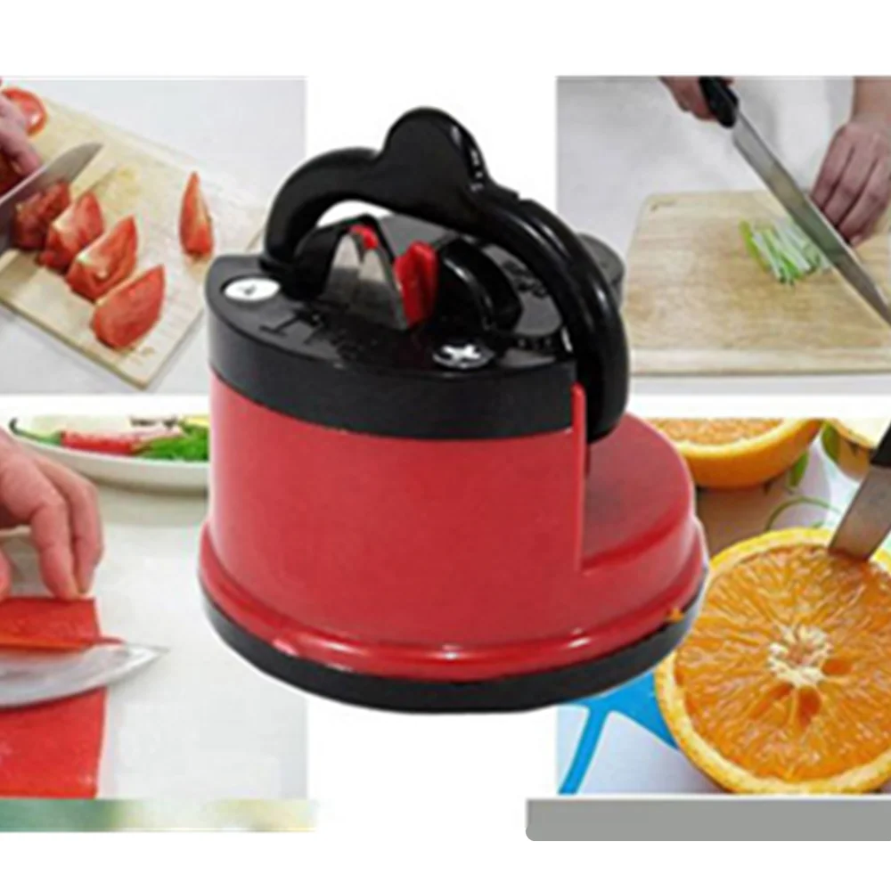 Suction Knife Sharpener Sharpening Tool Easy and Safe to Sharpens Kitchen Chef Knives Damascus