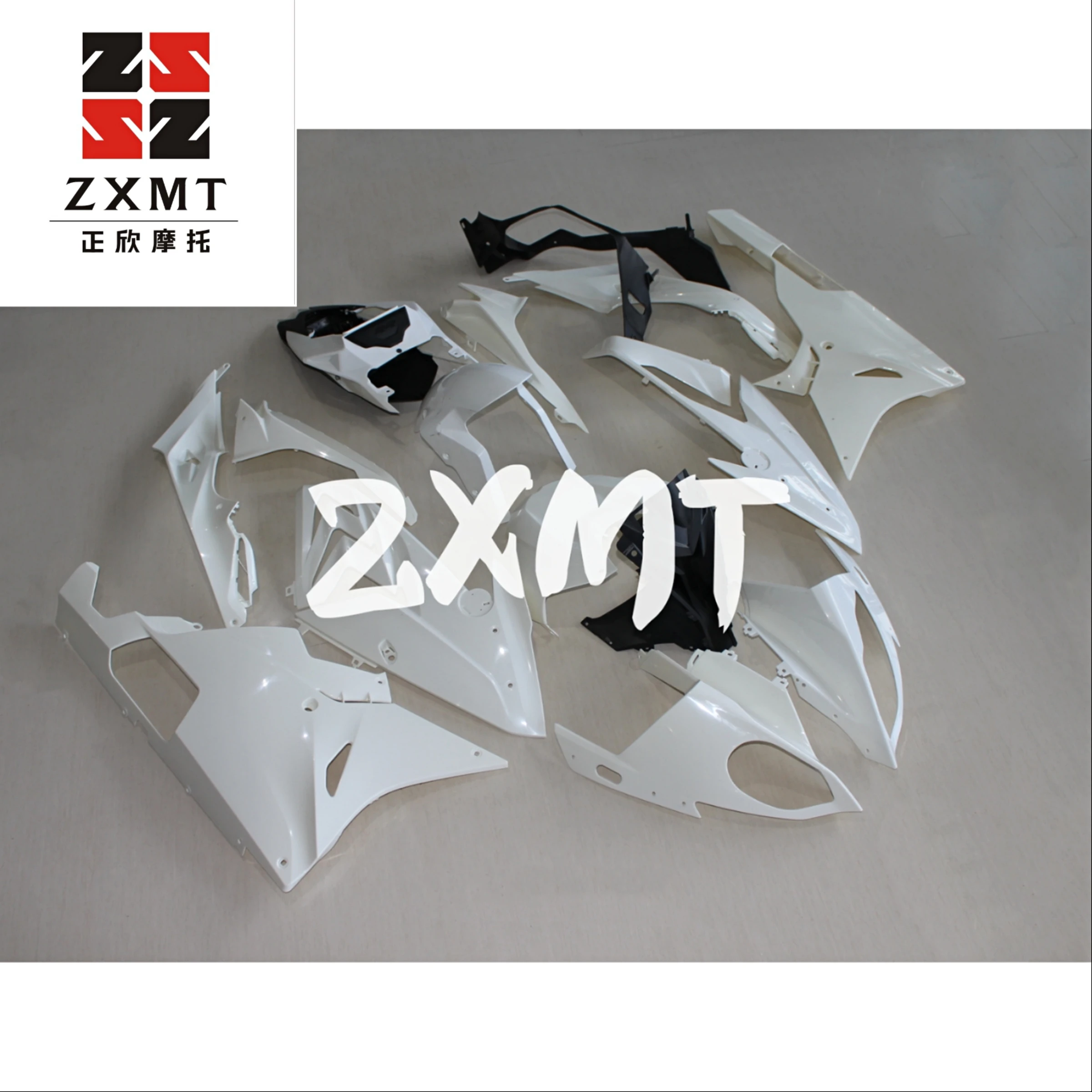 ZXMT мотоциклетные панели обтекателя кузова полный комплект подходит для S1000RR- 15 16 неокрашенный белый