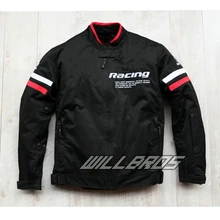 Автомобильная куртка для горного велосипеда для мотоцикла Honda черные куртки с протектором