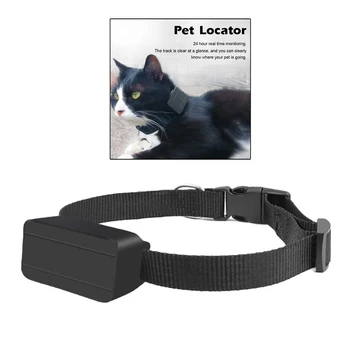 スマートペットgpsトラッカーIP67 防水アジャスタブル犬の首輪実用猫追跡襟抗ロスト犬追跡ロケータトレーサー