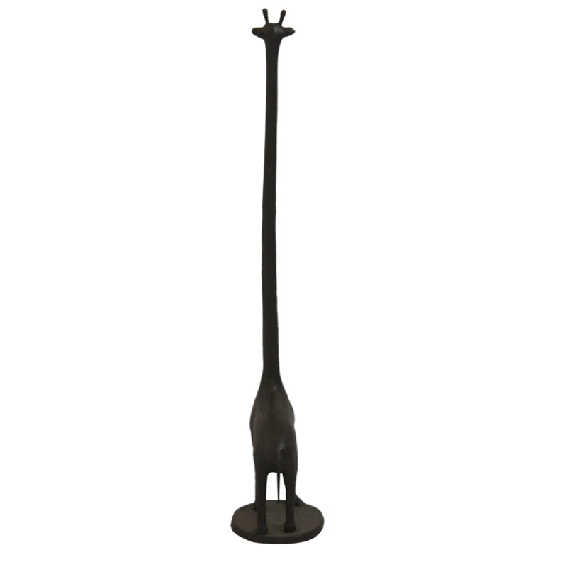 

ABSF Paper Towel Holder Free Standing Toilet Paper Holder Cast Iron Giraffe Paper Holder Versatile Decorative Bathroom Toilet Pa