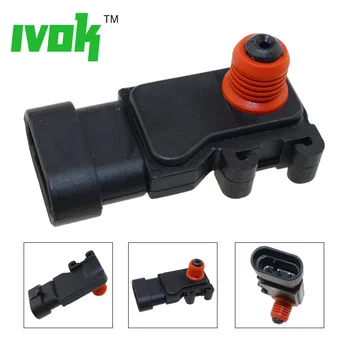 

New 1 Bar MAP Sensor For Chevy Cobalt Colorado Corvette Equinox HHR Impala Malibu Monte Carlo S10 SSR Camaro Cavalier 16212460
