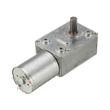 

DC 6V 1rpm Reversible High Torque Turbo Worm Geared Motor DC motor GW370
