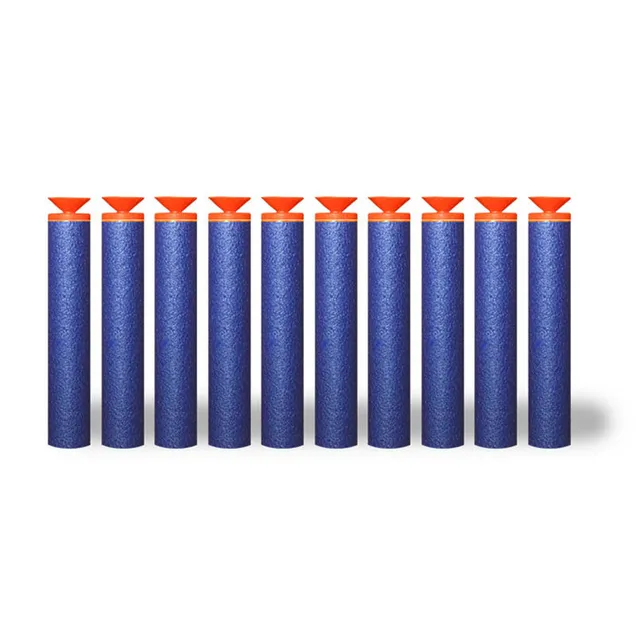 50/100Pcs 7.2cm EVA Soft Bullets for Nerf Hollow Hole Head Refill Darts Outdoor Toy Boys Gun for Series Blasters Children Gifts 5