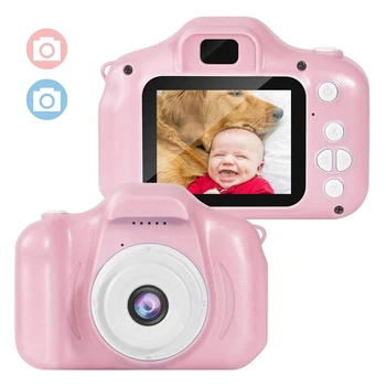 

Girl Toys Gifts Kids Camera Digital for Birthday Holiday Present Camcorder 2 Inch IPS Sn for Children Toddler (Pink)