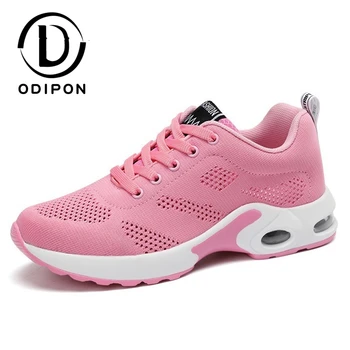 

Tenis Mujer Hollow Air Cushion Women Tennis Shoes Pink Zapatos Mujer Breathable Mesh Sneakers Woman Sport Shoes Chaussures Femme