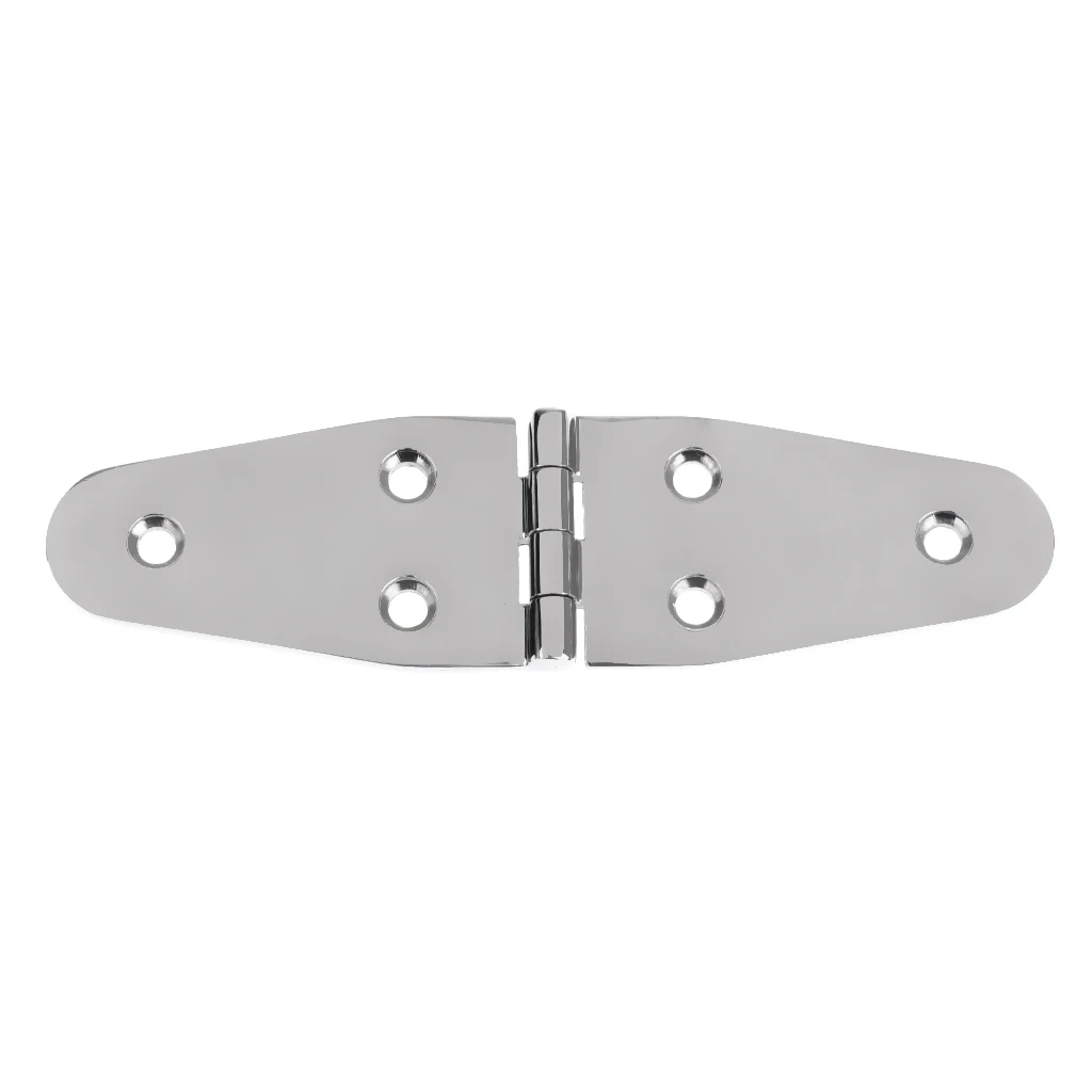 Heavy Duty Marine Grade Stainless Steel Boat Hatch Cabinet Strap Hinge 5.5' x 1.5'