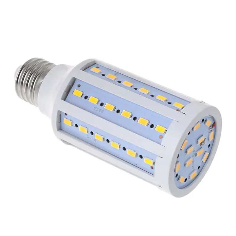 E27 светодиодный энергосберегающий светильник 15W AC 220V Теплый/холодный белый светильник кукурузная лампа 5730 SMD для украшения дома