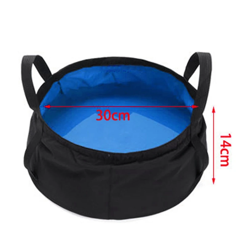 

8.5L Outdoor Portable This Washbasin Wash Camping Folding Pot Camping Cookware Set Outdoor Portable Washbasin