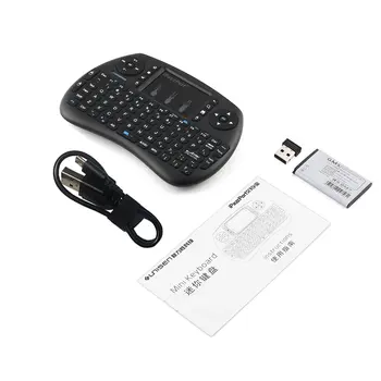 

Portable Keyboard 2.4G Mini Keyboard Handheld High Sensitive Smart Touchpad Keyboard Air Mouse For Android Smart TV Set-Top Box