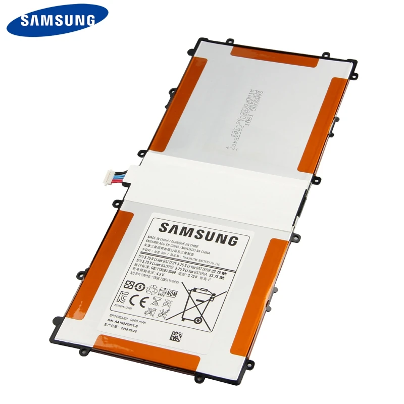 Аккумулятор samsung SP3496A8H для samsung Google Nexus 10 GT-P8110 HA32ARB SP3496A8H(1S2P) Аккумуляторы для планшетов 9000 мАч