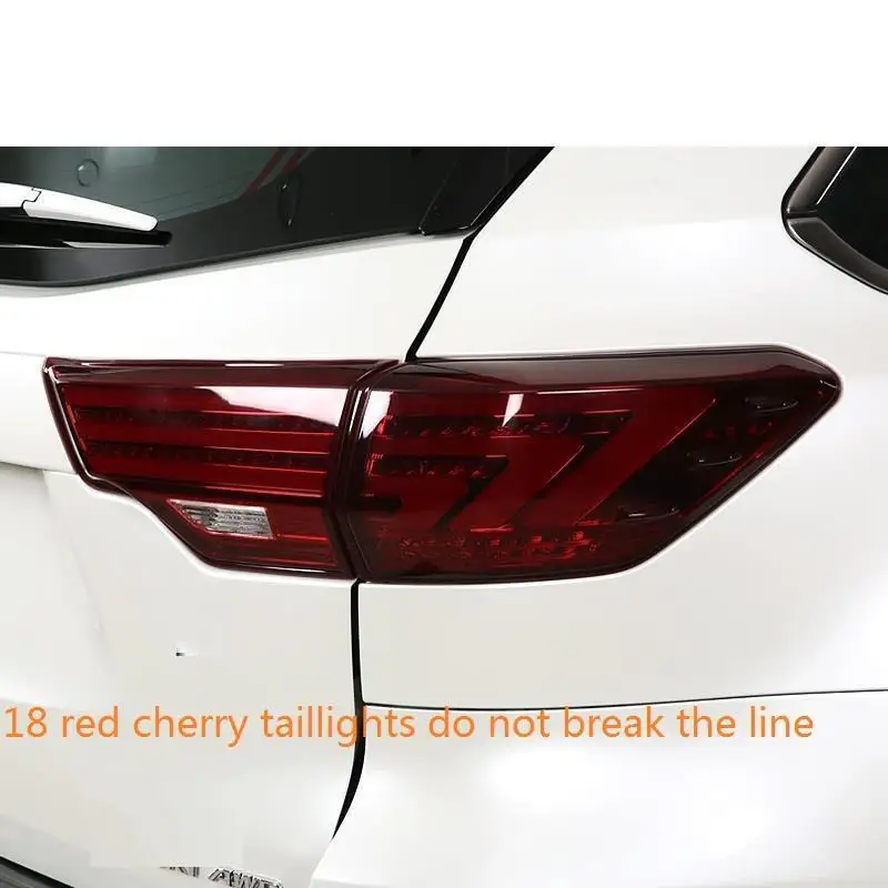 Neblineros Para Авто сборка Cob Automovil наружные части лампы Led Drl автомобиля освещение задние фонари 18 для Toyota Highlander