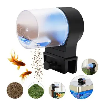 

LCD Display Digital Automatic Fish Feeder Timer Feeder Fish Food Aquarium Auto Fish Feeder Portable Fish Feeder Tools
