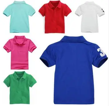 Kid's Short Sleeves Casual T-Shirt