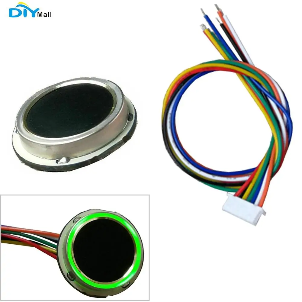 

R551 Fingerprint Reader Sensor Scanner Module Small Circular Capacitive Fingerprint Access Control Module Sensor capacity 500