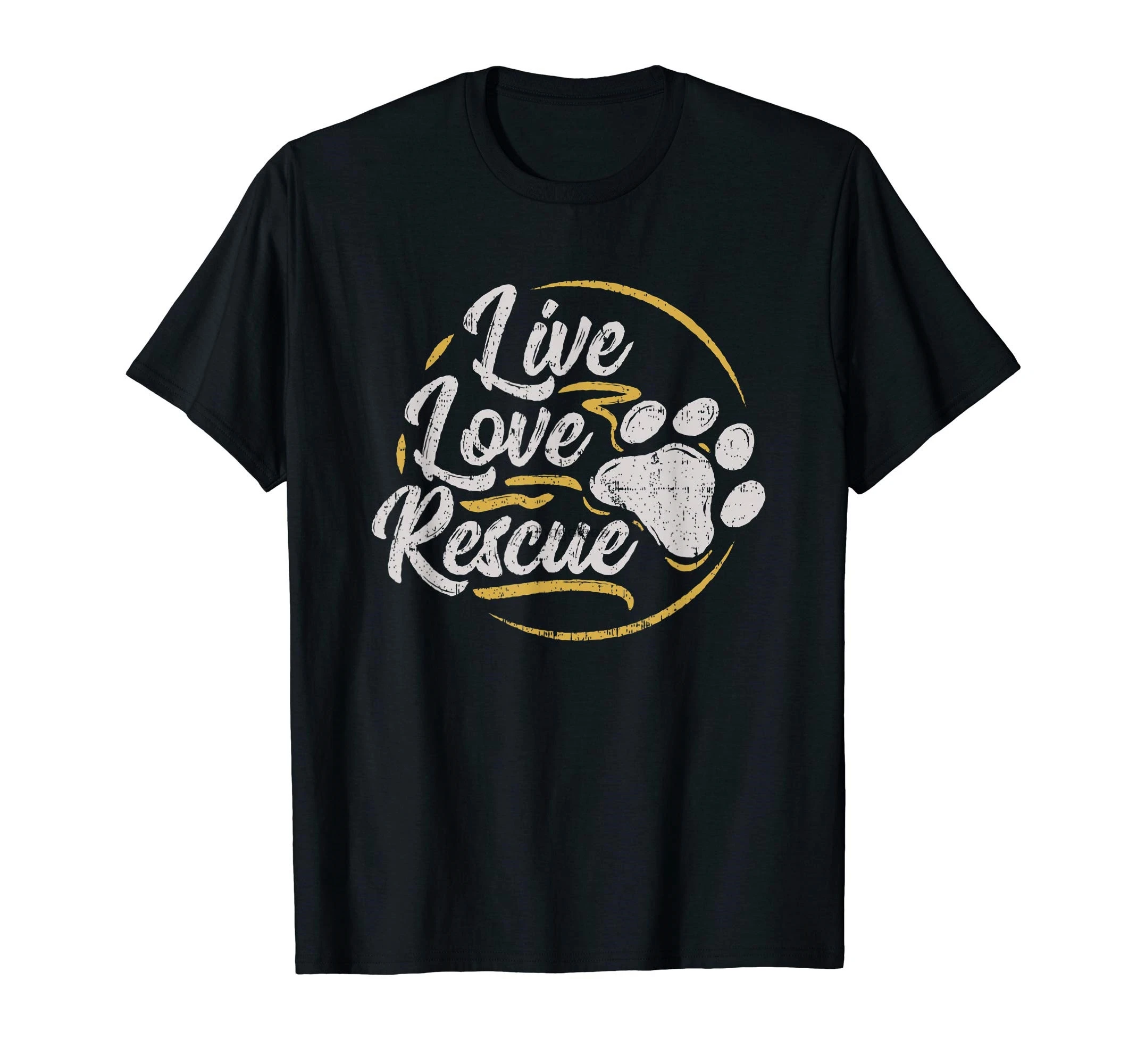 Живая Любовь спасения-Dog Lover Adopt a Dog футболка Adoption | Мужская одежда