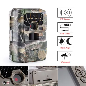 

SG-880V 12MP 1080P HD Waterproof IP66 Infrared Night Vision Game Trail Hunting Camera Scouting Camera with 36pcs 940nm IR LEDs