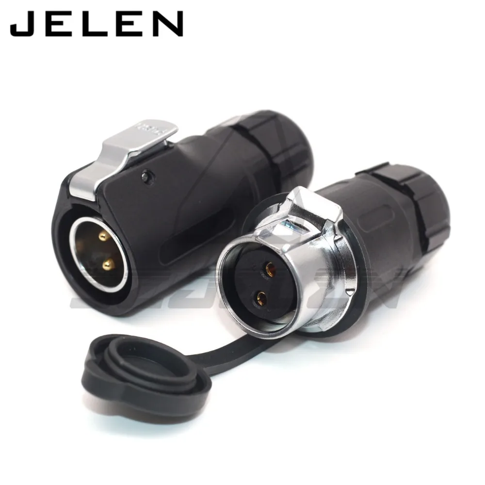 Description Picture 4 of itemXHE20, IP67 2/3/4/5/6/7/8/9/10/12pin Waterproof conector, Docking power cable connector male and female,Automotive Connectors