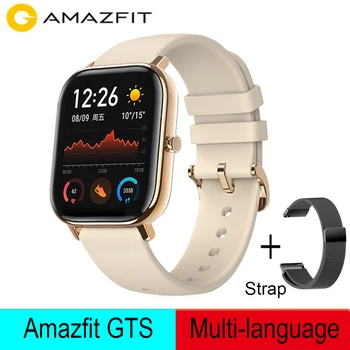 

Global Version NEW Amazfit GTS Smart Watch 5ATM Waterproof Swimming Smart Watch 14 Days Battery Life Music Control