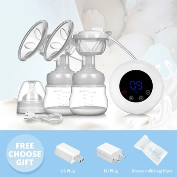 

USB BPA free Electric Breast Pump Charged Easy Convenient Charged Easy Carry Outdoors Milk Pump Postpartum Supplies