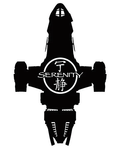 Для Serenity Firefly наклейка с логотипом виниловая наклейка Joss widon Browncoats различных размеров