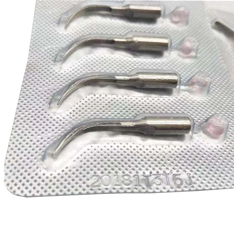 5pcs/pack Oral Hygiene Dental Material Disposable Dentistry Machine Replacement Tip Teeth Cleaning Blade  Care Tool
