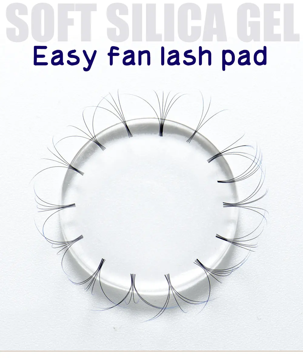 

LAGEE Easy fan lash pads for eyelash extensions Make up tools Volume lash patches Beginner make fans tools
