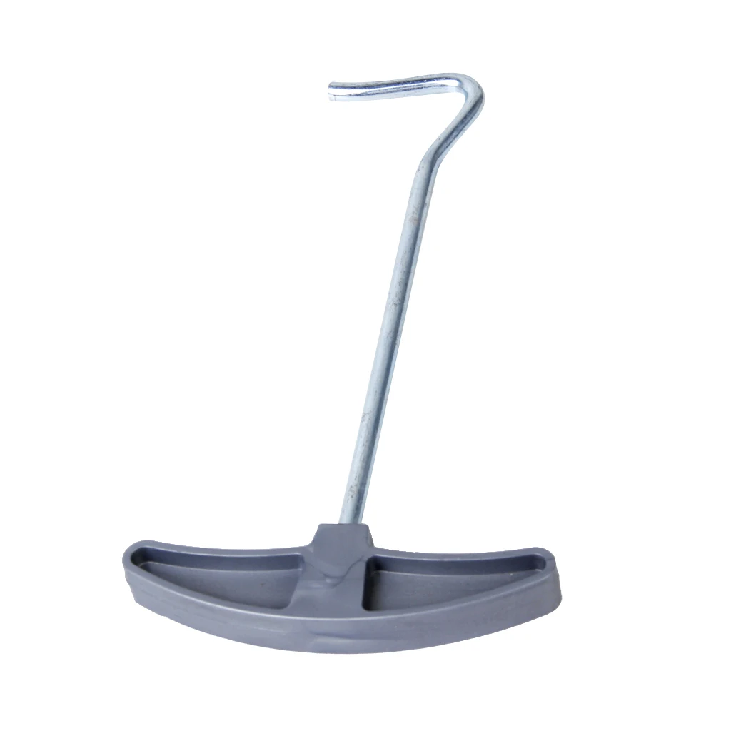 Tent Peg Extractor Puller for Camping Awning Stakes Ground Nails Removing Tool, Comfortable Handle, Easy to Use
