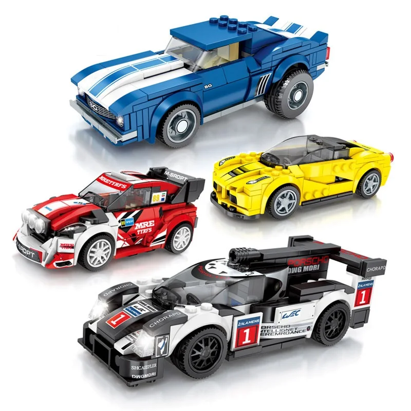 

Technic Car Blocks Racing Car Blocks Vehicle Model Collection Building Bricks Toys Compatible Legoed Kids Educational Toys Gift