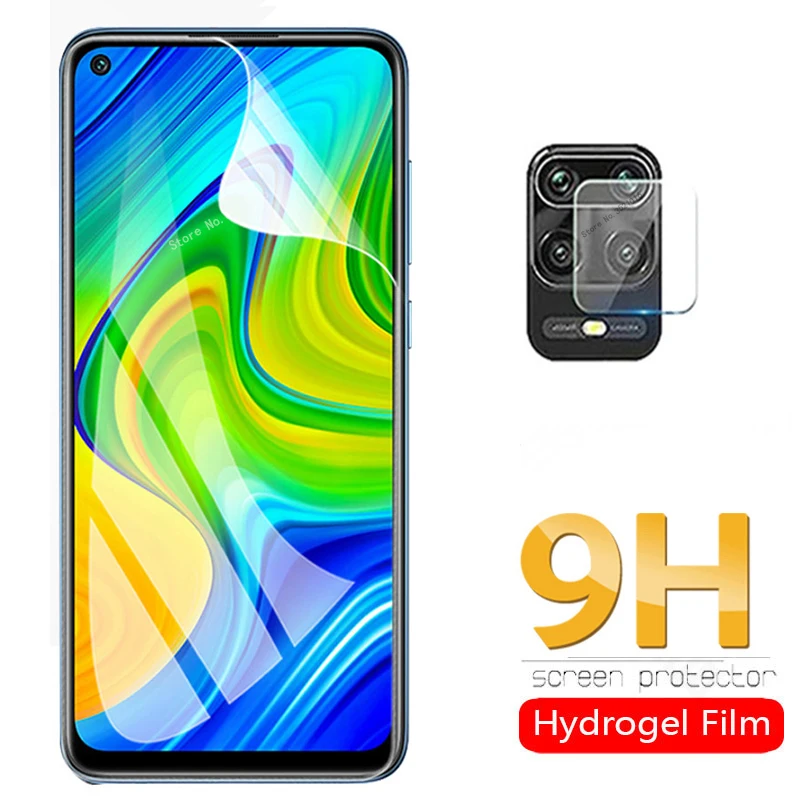 Гидрогелевая Защитная пленка для экрана Xioami redmi note 9 мягкая Xiomi 9S 8 8t pro не