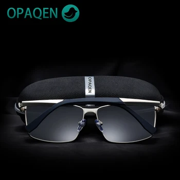 

New OPAQEN Vintage Man Sunglasses TR-90 UV400 Protection Classic Polarized Eyewear Coating Lens Driving Sun Glasses For Women