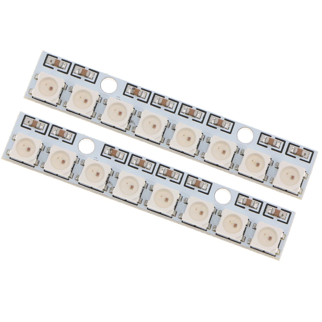 2 Pcs 8Bit WS2812 Strip 5050 RGB for    R3 AVR Full-colored LED Driver