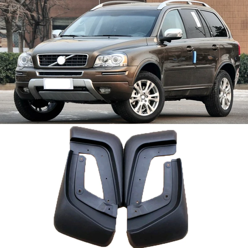 Спереди и сзади автомобиля брызговик s для VOLVO XC90 2007- брызговики 2008 2009 2010 2011 2012 2013 Брызговики Брызговик Крыло брызговиков