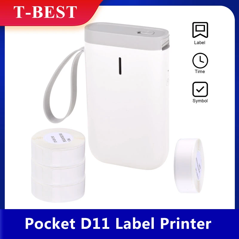 Niimbot D11 Wireless label printer Portable BT Thermal Label Printer Home Use Office Fast Printing Printer