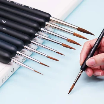 

Painting Brush Thin Hook Line Pen Brush For Watercoolor oil Painting School Office Supply