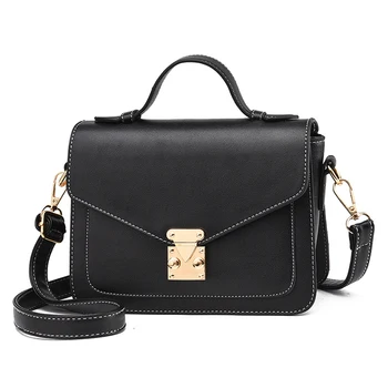 

2020 Women PU Leather Crossbody Bags Ladies Luxury Handbags Purses Fashion Brand Designer Shoulder Bags Purse Small Square Bag