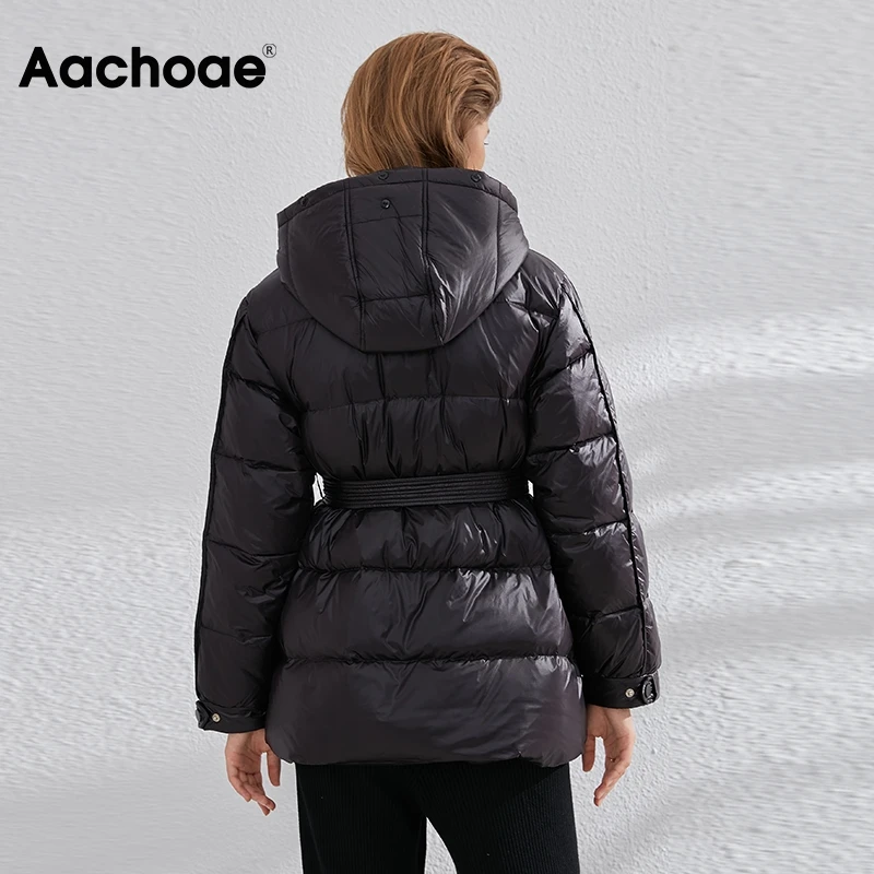 Aachoae Women Winter Ultra Light Duck Down Jacket