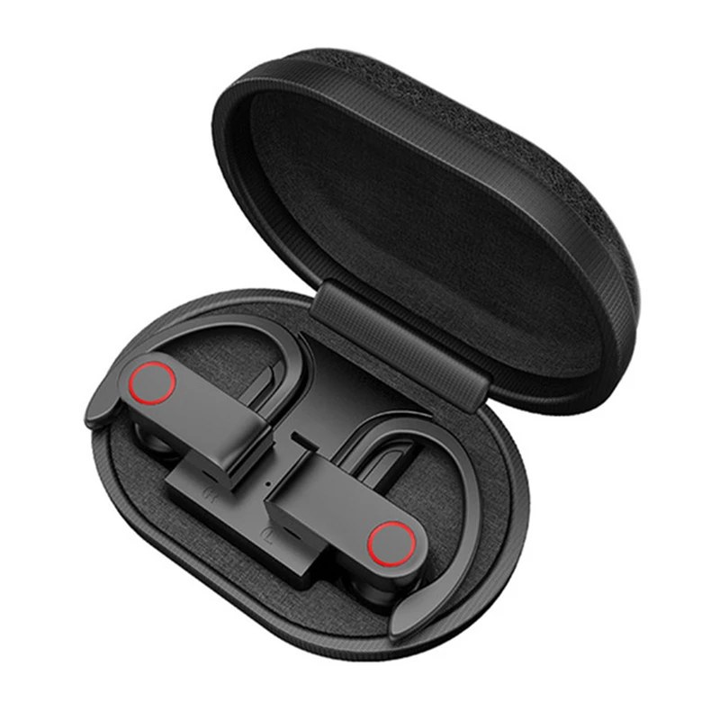 Черный A9 TWS bluetooth-гарнитуры для huawei Y7 Prime Y9 Y3 Y5 Y6 Y7 Y3 Y5 Y6 Pro Y5II Y6II Y3II Y6 II fone bluetooth ecouteur bluetooth sans fil sluchawki bezprzewodowe yfeiybrb ecouteur iphone - Цвет: Черный