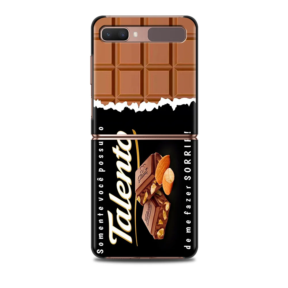 Phone Case For Samsung Galaxy Z Flip3 5G z flip 3 5G zFlip Cover Cellphone Shell Fundas M&M's Chocolate Nutella Bottle
