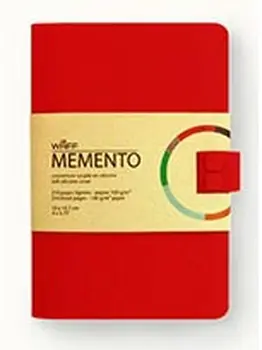 

NOTEPAD MEMENTO M RED WAFF WAFF 8724520009580