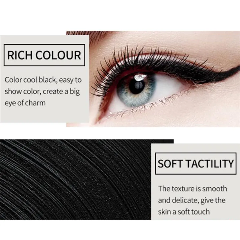 Professionele Zwarte Eyeliner Stok Eyeswear Glad Langdurige Make-Up Ogen Liner Pen Maquiagem Merk Nieuwe Cosmetic Makeup Tools