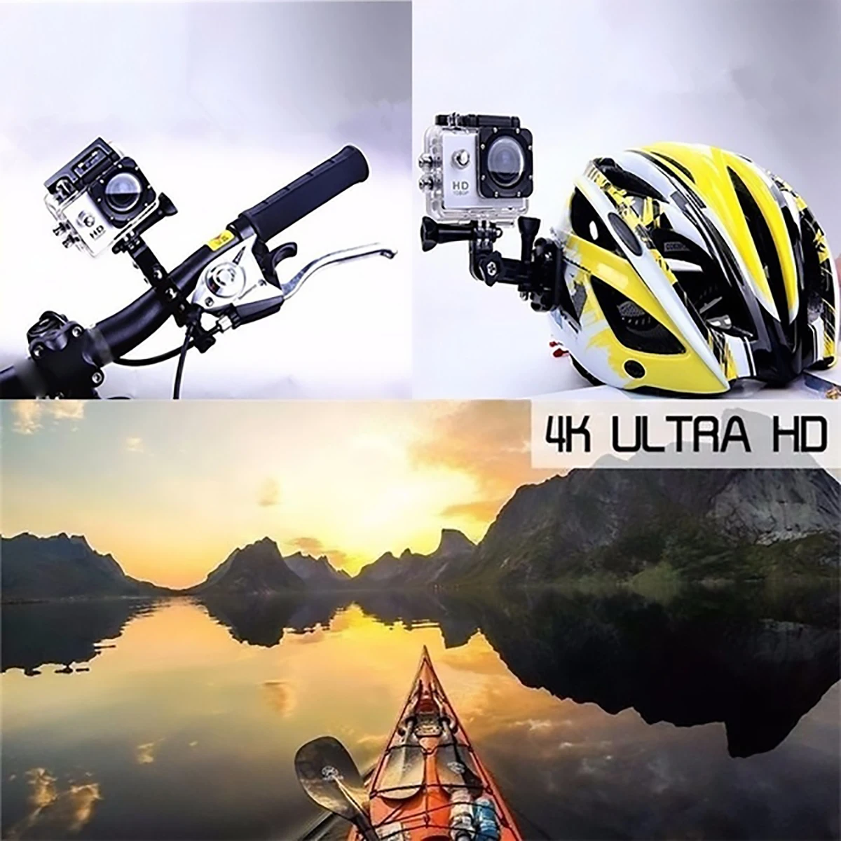 1080P Спортивная камера HD 4 K/30fps Экшн камера для спорта на открытом воздухе велосипеды мотоцикл Альпинизм парашют для экстремальных видов спорта