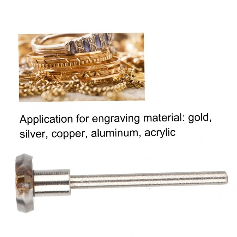 Diamond Tools Flywheel Shank Knife Jewelry Cutting Tools Gold Silver Copper Jewelry Engraving Making Tool Jewelers-90 Degrees