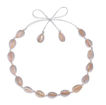 

Shell necklace Handmade Natural Artificial Braided necklace Shell Women's Accessories Beaded necklace
