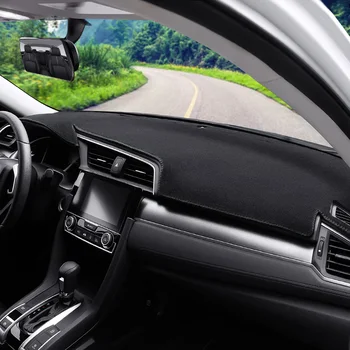 

Car Dashboard Dash Cover Mat Pad Anti-slip Protector For Honda Civic 2016-2019