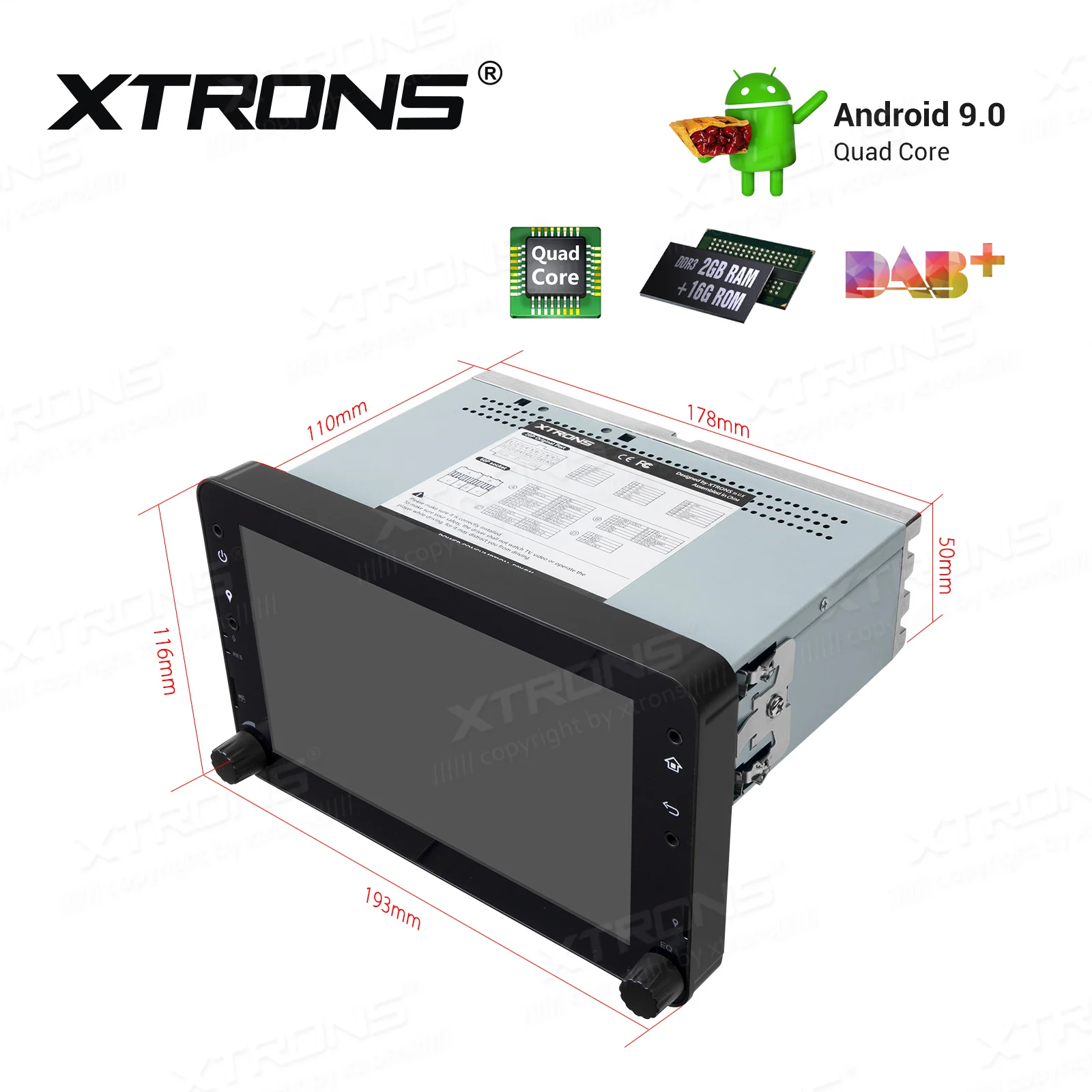 Discount XTRONS Plug & Play Design 7