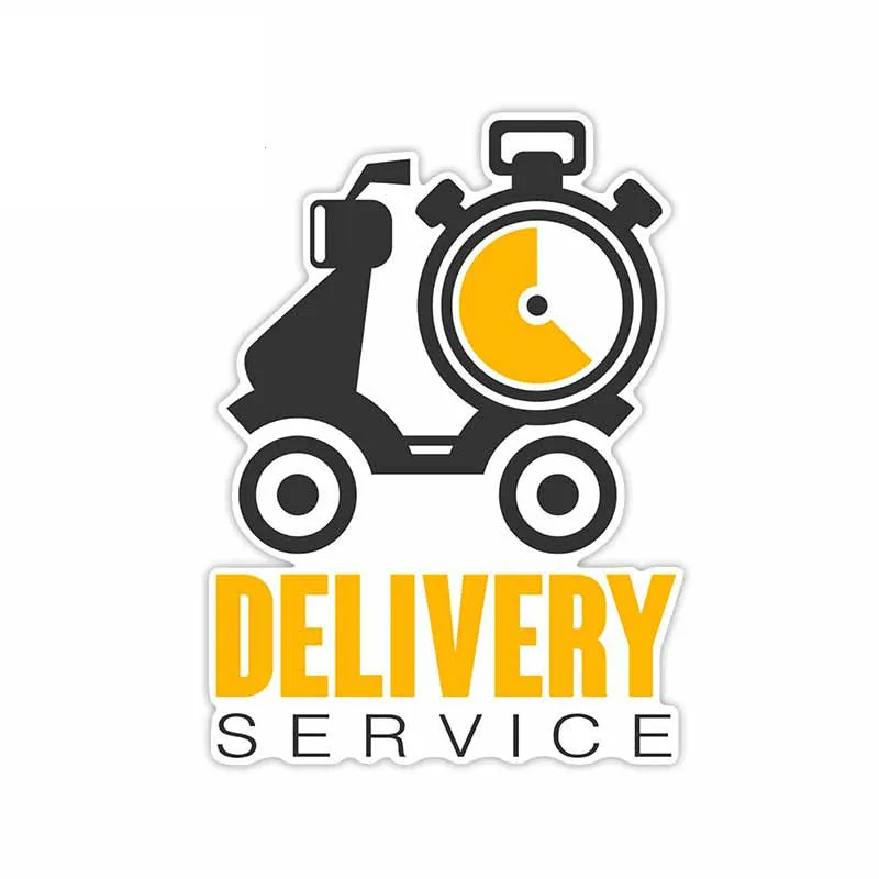 Car Stickers Design Delivery Service Fine Motorcycle Auto for Bumper Bodywork Accessories Decal KK 13*10cm | Автомобили и