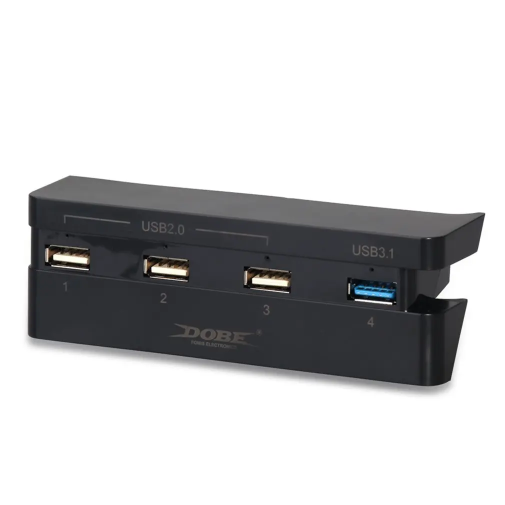 Супер высокая скорость 4 в 1 usb-хаб подходит для sony playstation 4 slim PS4 Slim консоль черный контроллер аксессуар