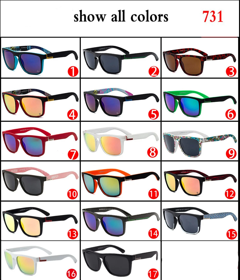 Classic Mirror Sunglasses Men Brand Design Driving Shades UV400 Outdoor Sports Sun Glasses for Men Beach Goggles Masculino