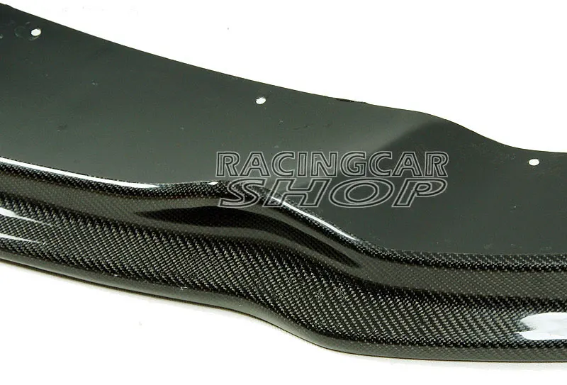 AK Style Real Carbon Fiber Front Lip Spoiler For BMW 5-SERIES F10 MTech Msport Front Bumper 2011UP